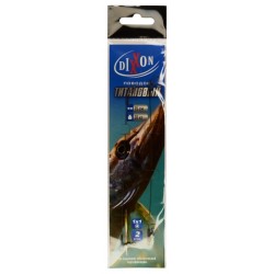 Повідець для риболовлі, титановий, Dixxon, довжина 15см, тест 20кг, 2шт/уп